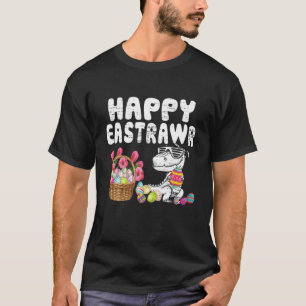 Happy Eastrawr T Rex Dinosaur Oster Bunny Egg Tod T-Shirt