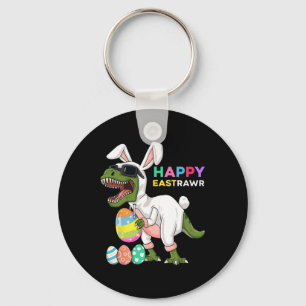 Happy Eastrawr T Rex Oster Bunny Dinosaur Eggs Bo Schlüsselanhänger