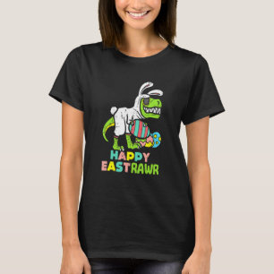 Happy Eastrawr Trex Oster Bunny Egg Dinosaur Kind T-Shirt