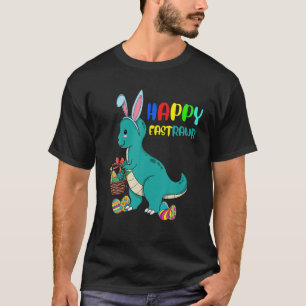 Happy Eastrawr Trex Oster Bunny Egg Niedlich Dinos T-Shirt