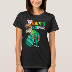 Happy Eastrawr Trex Ostern Bunny Egg Funny Dinosau T-Shirt