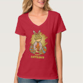Happy Eastrawr | Women V-Neck T-Shirt (Vorderseite)
