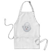 Happy Egg mit Gesichtsausdruck Schürze (Vorne)