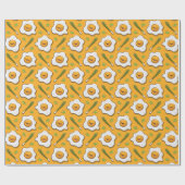 Happy Eggs Breakfast Geschenkpapier (Flach)