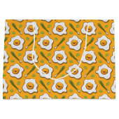 Happy Eggs Breakfast Große Geschenktüte (Vorderseite)