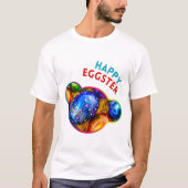 Happy Eggster - Bilder T-Shirt (Vorderseite)