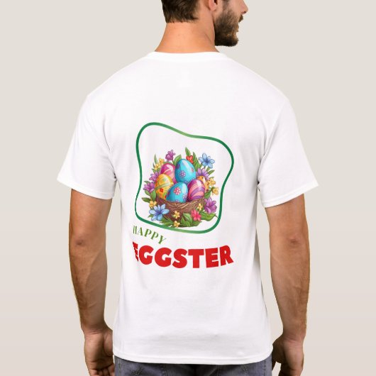 Happy Eggster - Boy T-Shirt (Rückseite)