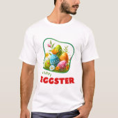 Happy Eggster - Boys T-Shirt (Vorderseite)