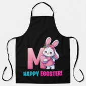 Happy Eggster - floral Schürze (Vorderseite)