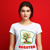 Happy Eggster - Frau T-Shirt