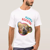 Happy Eggster - Gezeichnet T-Shirt (Vorderseite)