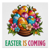 Happy Eggster - Ostereier Hunt Poster (Vorderseite)