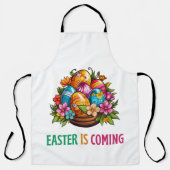 Happy Eggster - Ostereier Hunt Schürze (Vorderseite)