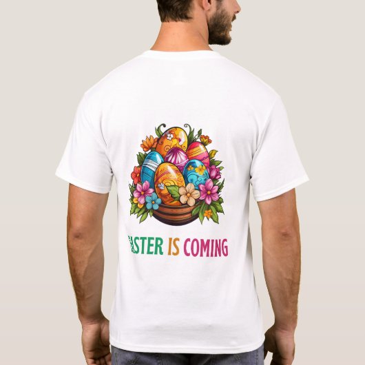 Happy Eggster - Ostereier Hunt T-Shirt (Rückseite)