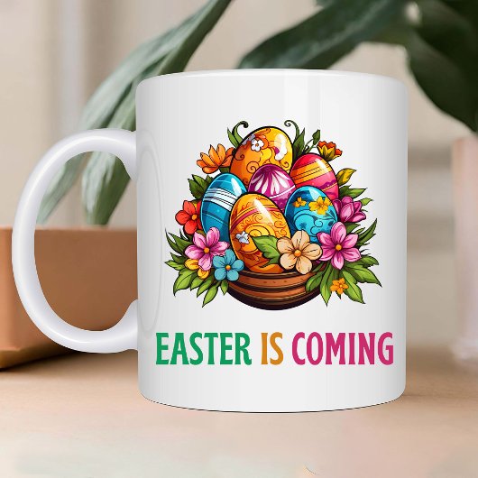 Happy Eggster - Ostereier Hunt Zweifarbige Tasse