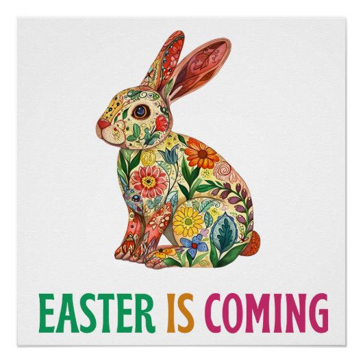 Happy Eggster - Ostereier Poster (Vorderseite)