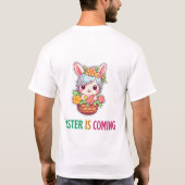 Happy Eggster - Ostereier T-Shirt (Rückseite)