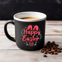 Happy Eggster - Ostereiertag Zweifarbige Tasse