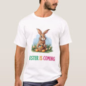 Happy Eggster - Osterhase T-Shirt (Vorderseite)