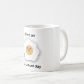 Happy Ei-Cent Day Tasse (VorderseiteRechts)