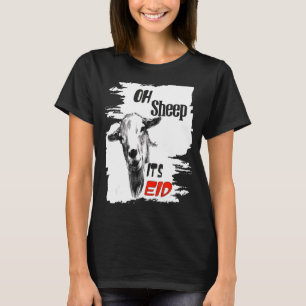 Happy Eid Adha Mubarak Cool Islamisch Oh Schafe Es T-Shirt