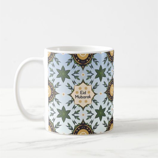 Happy Eid Al-Fitr Geschenk Idee Kaffeetasse (Links)