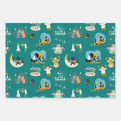 Happy Eid Al-Fitr Mubarak Geschenkpapier Set (Vorderseite)