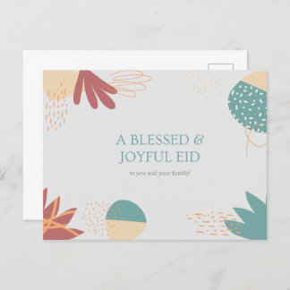 Happy Eid Al Mubarak Islamic Postcards Postkarte