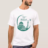 Happy Eid Alfitr Mubarak Ramadan Kareem 2022 T-Shirt (Vorderseite)