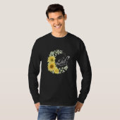 Happy Eid Alfitr Mubarak Ramadan Kareem Sunflower T-Shirt (Vorne ganz)