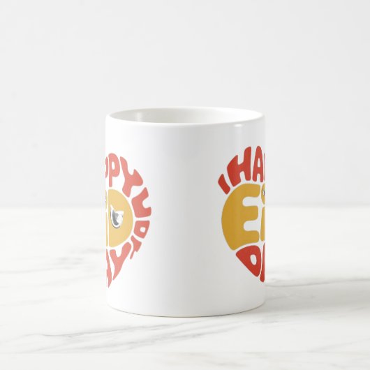 Happy Eid Day Kaffeetasse (Mittel)