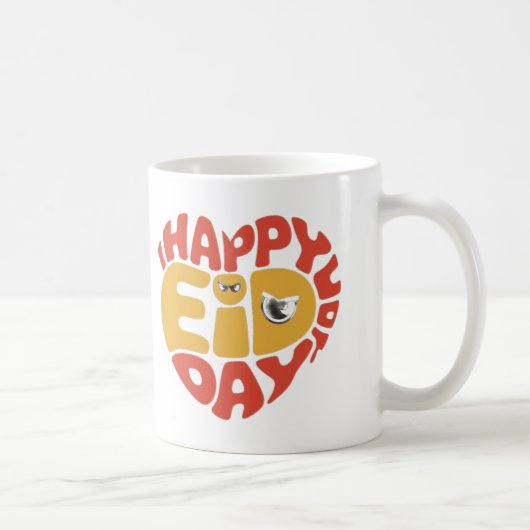 Happy Eid Day Kaffeetasse (Rechts)