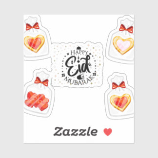 Happy Eid -Eid Adha Mubarak 2022. Aufkleber