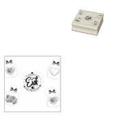 Happy Eid -Eid Adha Mubarak 2022. Gummistempel (Stempel)