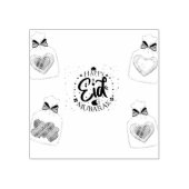 Happy Eid  -Eid Adha Mubarak 2022. Gummistempel (Prägung)