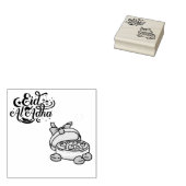 Happy Eid -Eid Adha Mubarak 2022. Gummistempel (Stempel)