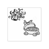 Happy Eid -Eid Adha Mubarak 2022. Gummistempel (Prägung)