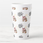 Happy Eid - Eid Adha Mubarak 2022. Milchtasse (Vorderseite)