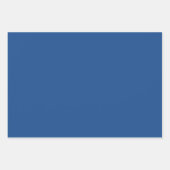 Happy Eid Kids Blue Moon Lantern Muster Zitat Geschenkpapier Set (Vorderseite 3)