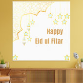 Happy Eid Leinwanddruck (Insitu (Wohnzimmer))