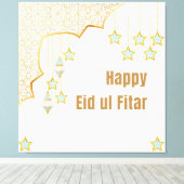 Happy Eid Leinwanddruck (Insitu (Holzboden))