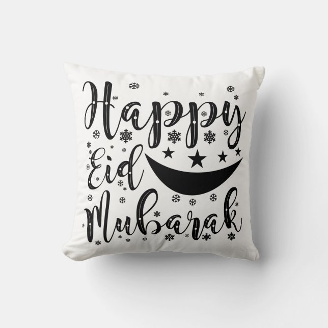Happy Eid Mubarak Kissen (Vorderseite)