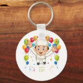 Happy Eid Schlüsselanhänger (Vorderseite)