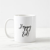 Happy Eid Simple Minimalistisch Kaffeetasse (Links)