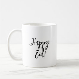 Happy Eid Simple Minimalistisch Kaffeetasse