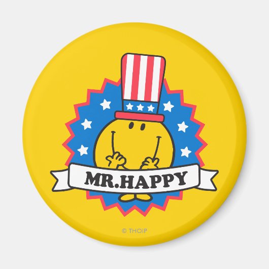 Happy Election Siegel Magnet (Vorne)