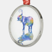 Happy Elefant Ornament Aus Metall (Links)