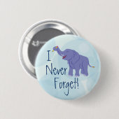 Happy Elephant Button (Vorne & Hinten)