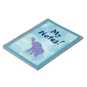 Happy Elephant Notizblock (Linke Seite)