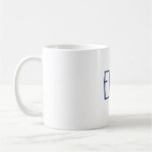 Happy Elephant (Personalize) Kaffeetasse (Links)